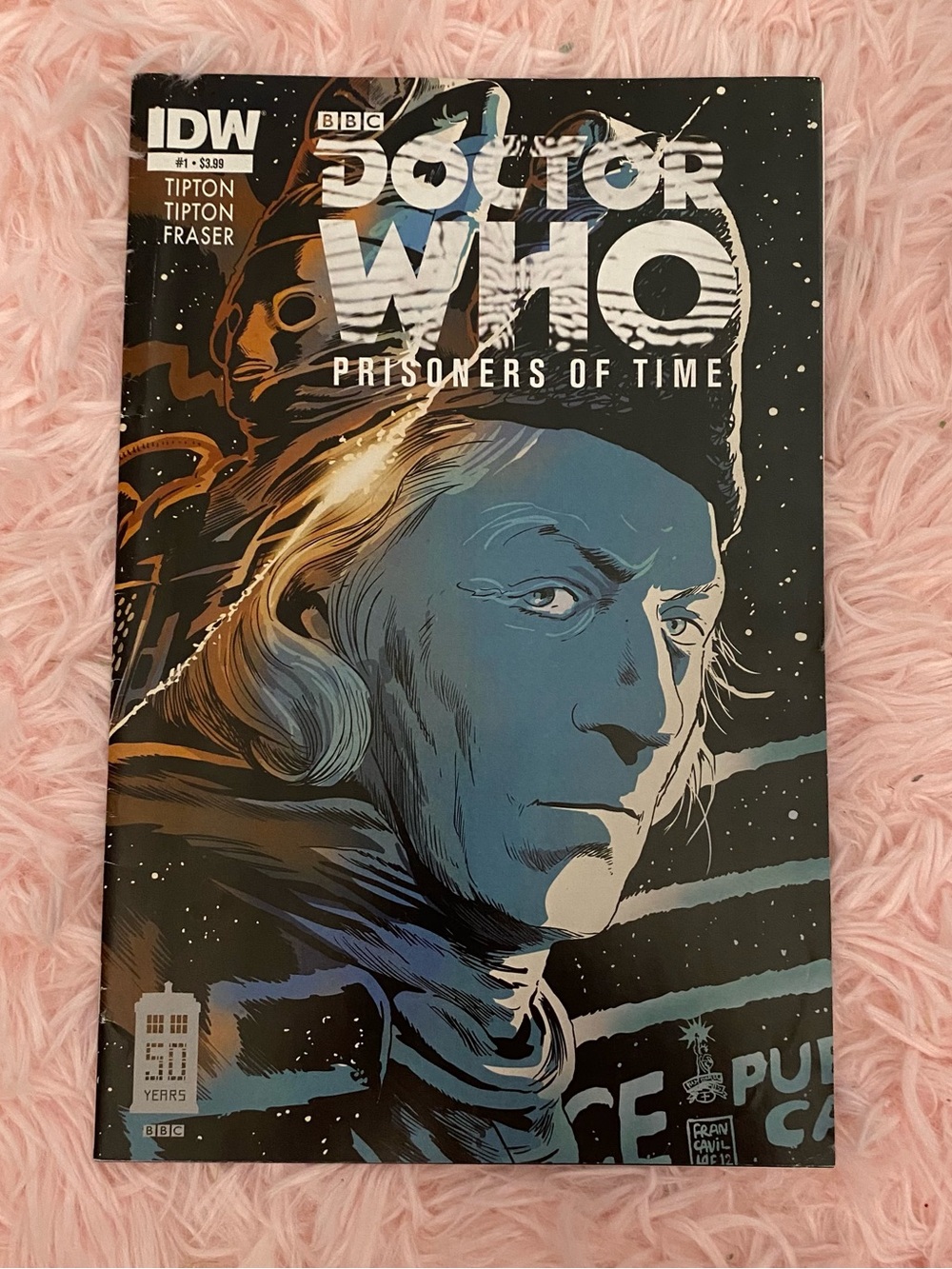Doctor Who Prisoners of Time Comic Book Issue #1 IDW